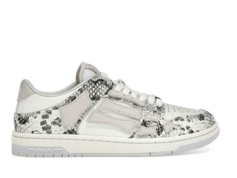 AMIRI Skel Top Low Snake Alabaster