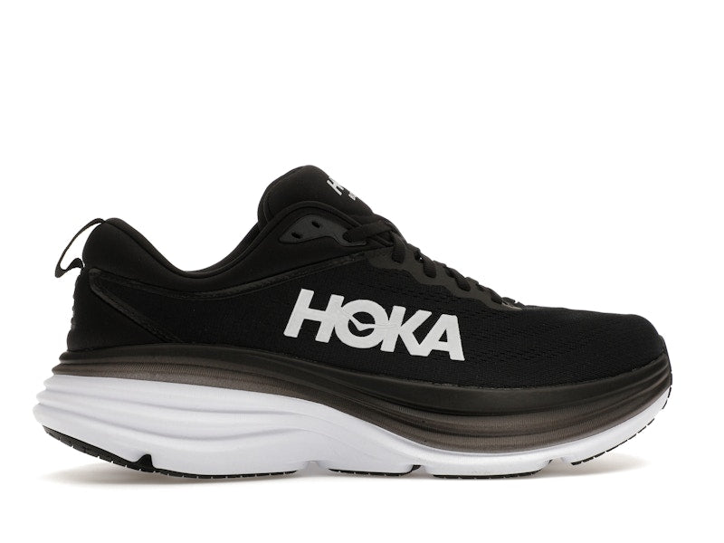 Hoka One One Bondi 8 Black White
