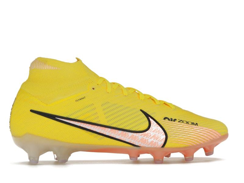 Nike Zoom Mercurial Superfly 9 Elite AG-Pro Yellow Strike Sunset Glow