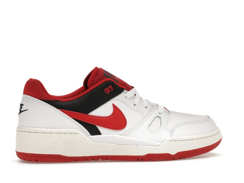 Nike Full Force Low White Red Black