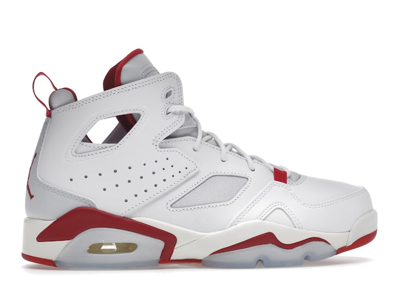 Jordan Flight Club 91 White Pure Platinum Sail Mystic Hibiscus