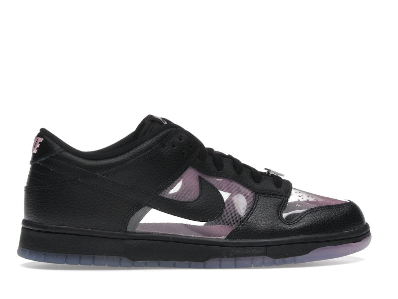 Nike Dunk Low Retro Transparent Black Pink Rise