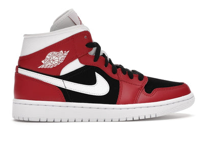 Jordan 1 Mid Gym Red Black (Women's)
