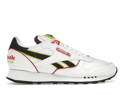 Reebok Classic Leather The Pump White Acid Yellow