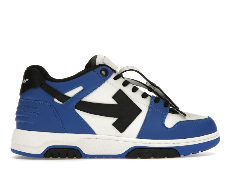 OFF-WHITE Out Of Office OOO Low Tops Navy Blue White Blue