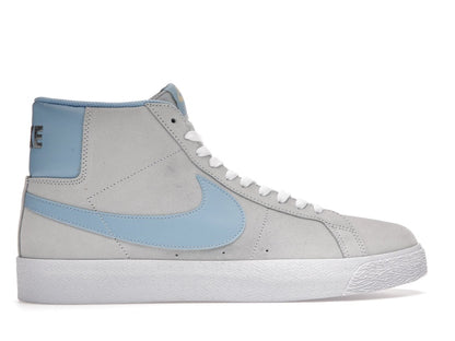 Nike SB Blazer Mid Soft Grey Baby Blue