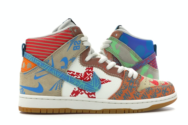 Nike SB Dunk High Thomas Campbell What the Dunk