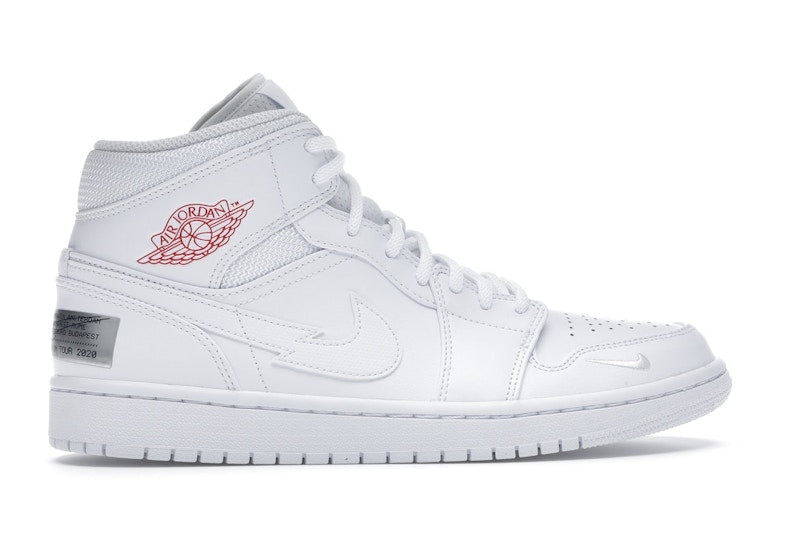 Jordan 1 Mid SE Nike Swoosh On Tour (2020)