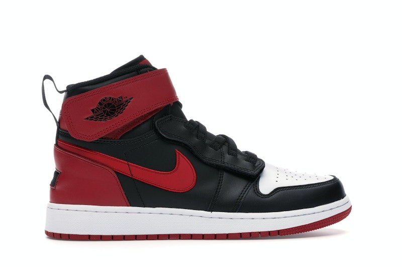 Jordan 1 High FlyEase Bred White Toe (GS)