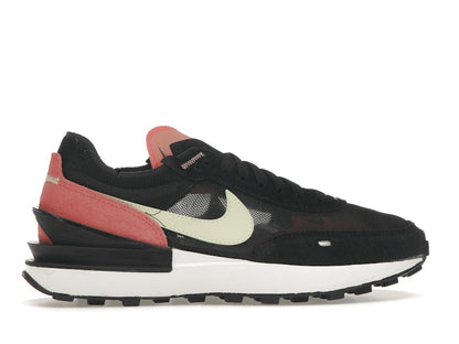 Nike Waffle One Black Lime Ice Magic Ember (Women's)