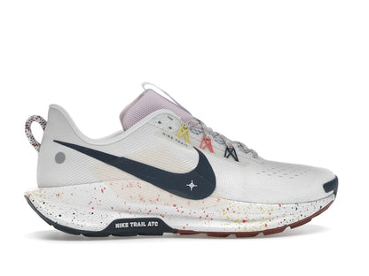 Nike React Pegasus Trail 5 Summit White Football Grey Pink Foam Armory Navy