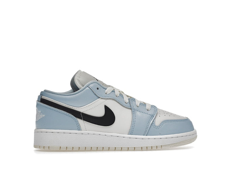 Jordan 1 Low Ice Blue Black (GS)