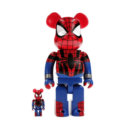 Bearbrick x Marvel Spider-Man (Ben Reilly) 100% & 400% Set