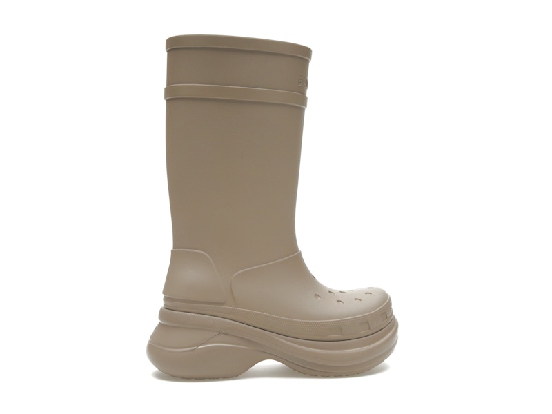 Balenciaga x Crocs Boot Beige Rubber