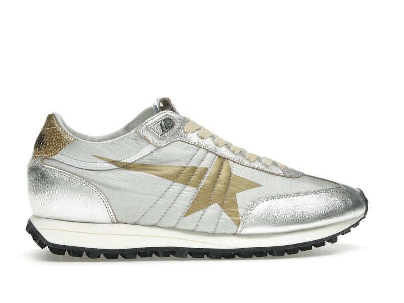 Golden Goose Marathon Silver Gold Star (Women's)