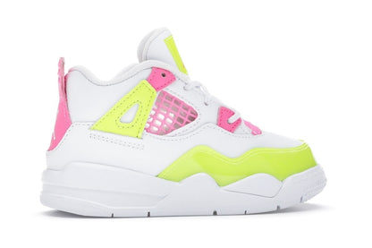 Jordan 4 Retro White Lemon Pink (TD)