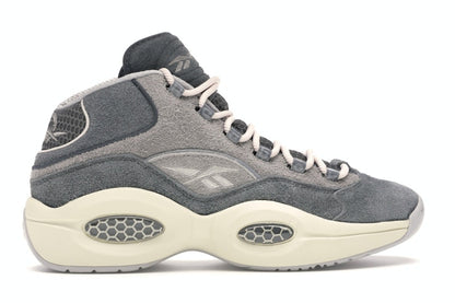 Reebok Question Mid Grey Suede