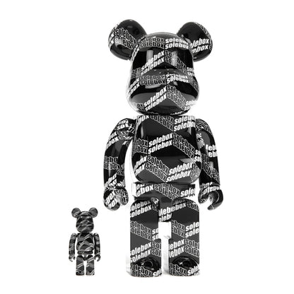Bearbrick x Solebox Pattern 100% & 400% Set