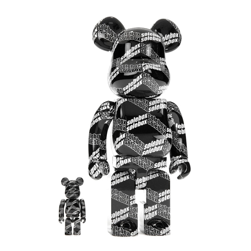Bearbrick x Solebox Pattern 100% & 400% Set