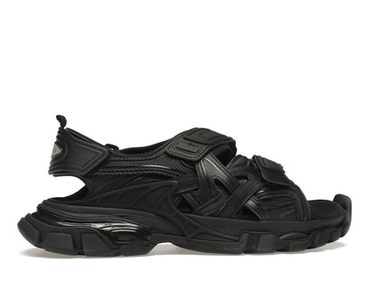 Balenciaga Track Sandal Black
