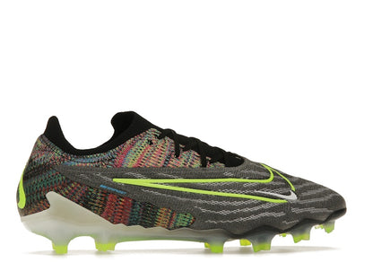Nike Gripknit Phantom GX Elite Fusion FG Black White Blue Glow Volt
