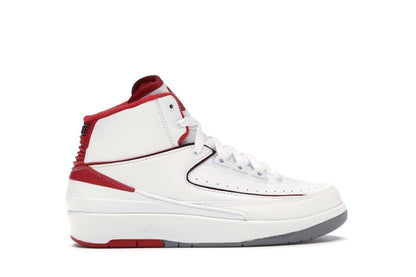 Jordan 2 Retro White Red (2014) (GS)