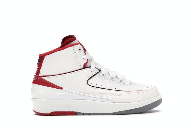 Jordan 2 Retro White Red (2014) (GS)