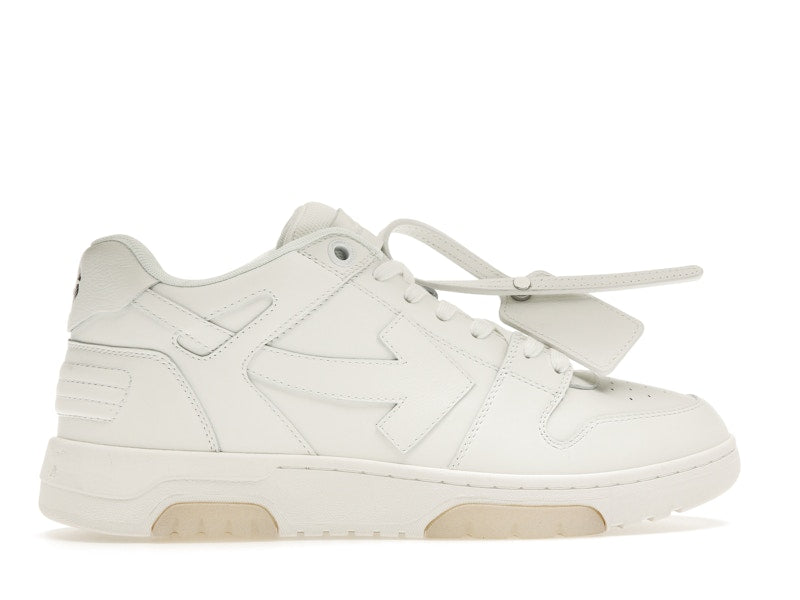 OFF-WHITE Out Of Office OOO Low Tops Triple White
