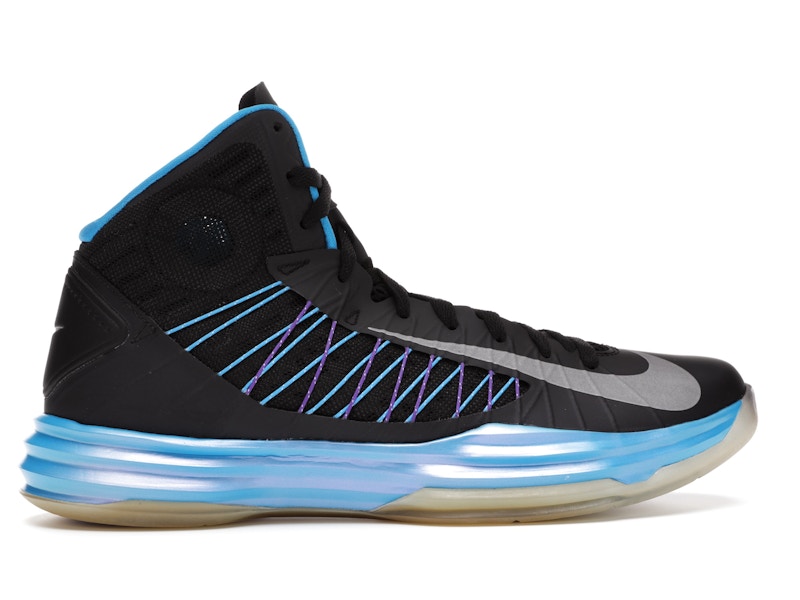Nike Hyperdunk Plus Black Blue Glow