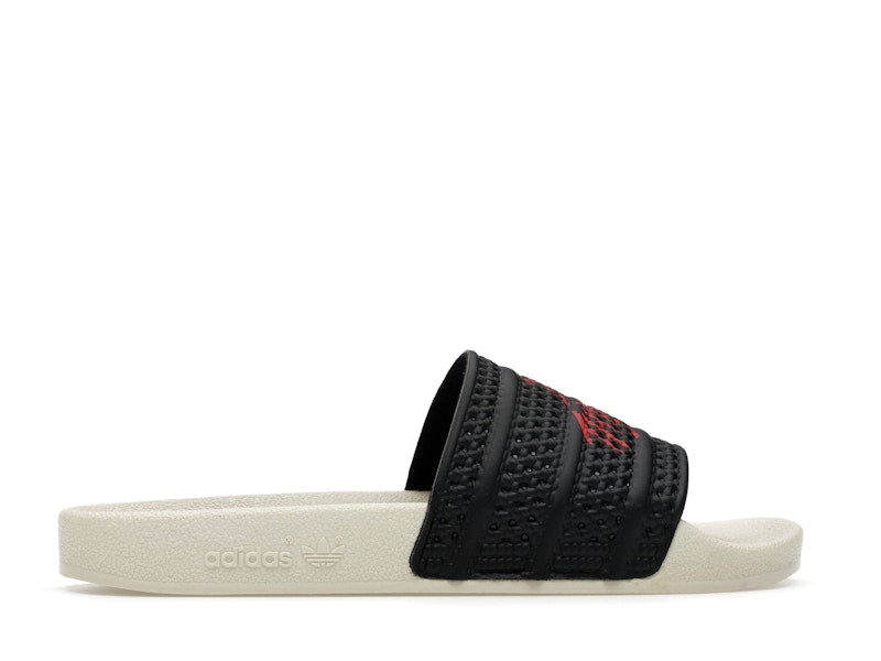 adidas Adilette Slides 100 Thieves Black Red