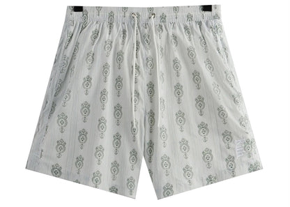 Kith Printed Active Striped Ornament Swim Short Atlas
