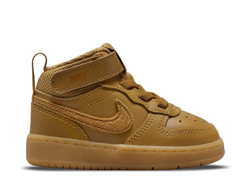 Nike Court Borough Mid 2 Wheat Black Gum Light Brown (TD)