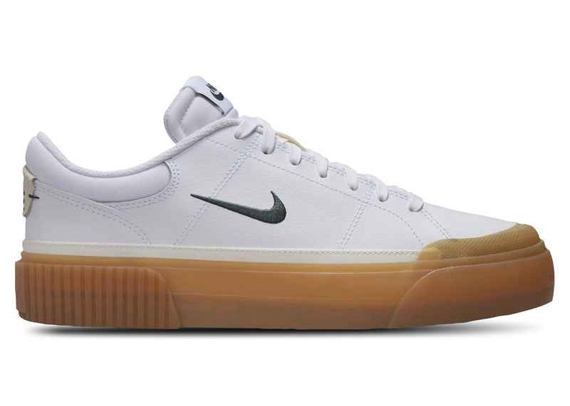 Nike Court Legacy Lift White Vintage Green Gum (Women's)