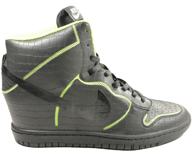 Nike Dunk Sky High Black Volt (Women's)