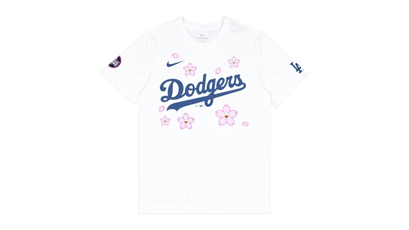 Nike x Takashi Murakami x MLB World Tour Tokyo Series 2025 Shohei Ohtani Dodgers S/S Tee White
