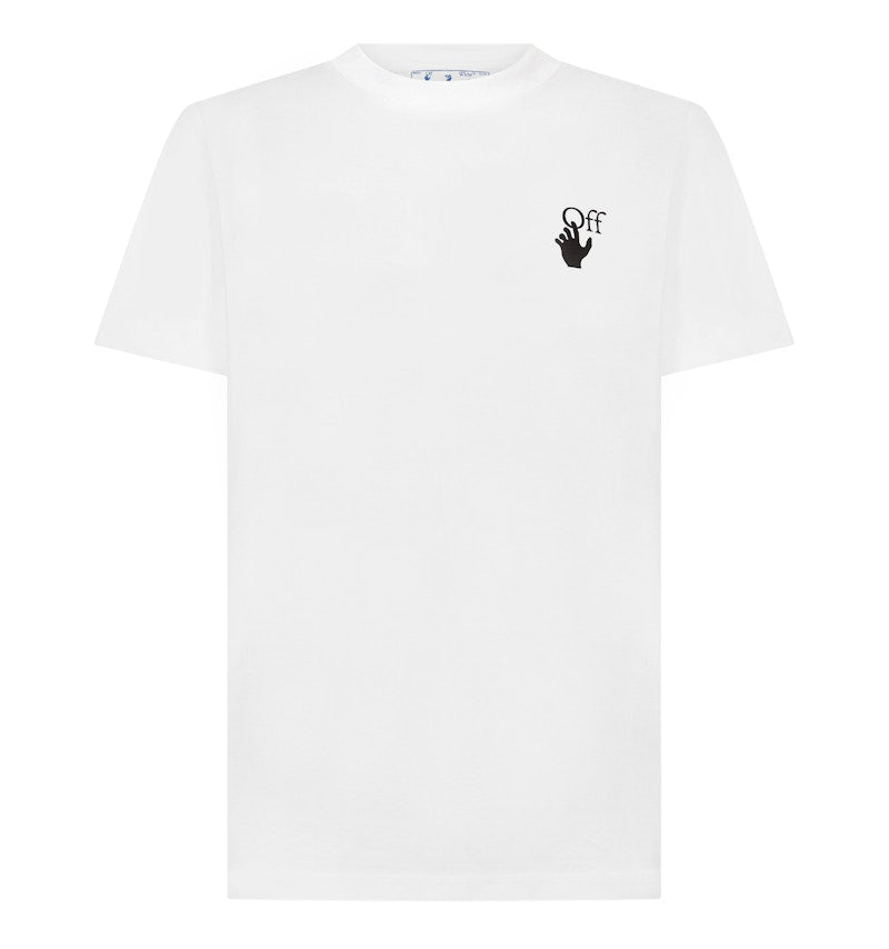OFF-WHITE Slim Fit Marker Arrow T-Shirt T-shirt White Red