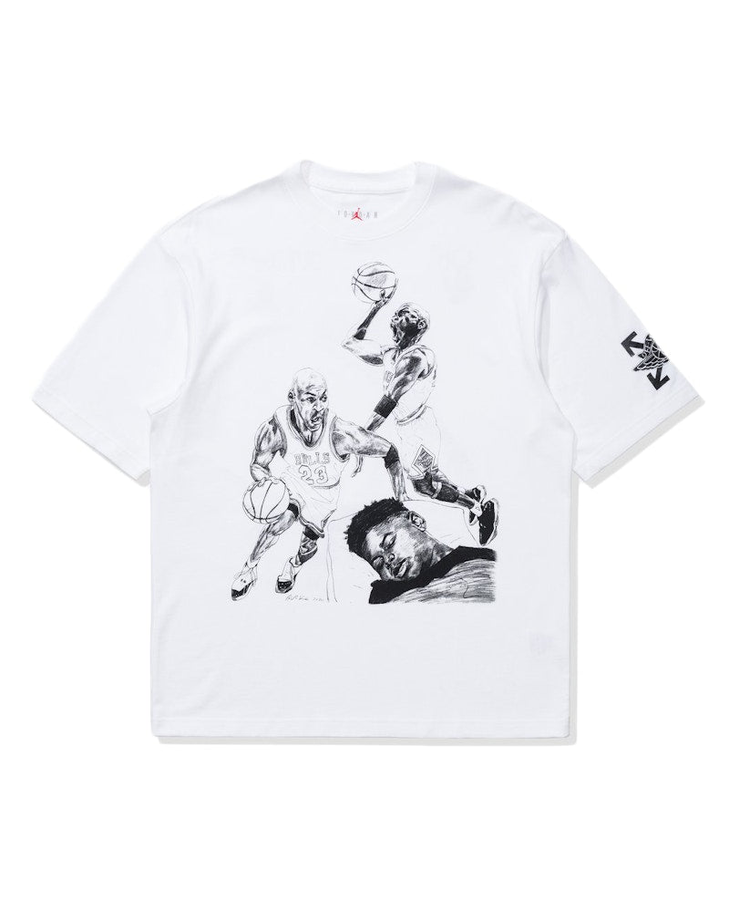 OFF-WHITE x Jordan T-shirt White