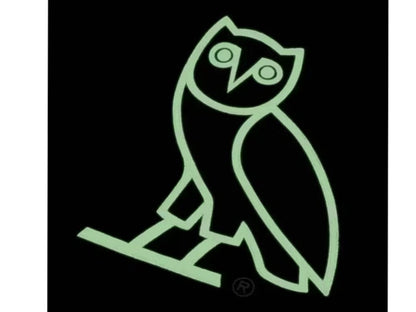 OVO AfterDark OG Owl Glow In The Dark T-shirt Black