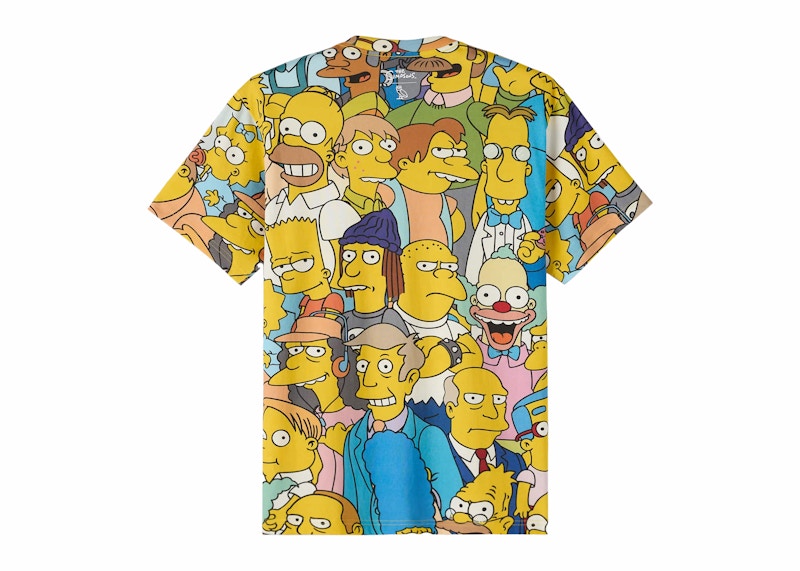 OVO The Simpsons All Over Print T-Shirt Multi