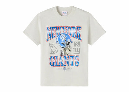 OVO x NFL New York Giants Graphic Team T-Shirt Ash Heather Grey