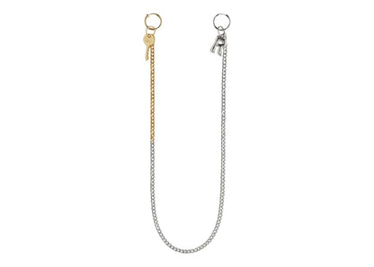 Rokh H&M Chain-Linked Hoop Earrings Silver-Coloured/Gold-Coloured