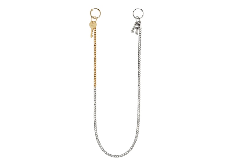 Rokh H&M Chain-Linked Hoop Earrings Silver-Coloured/Gold-Coloured