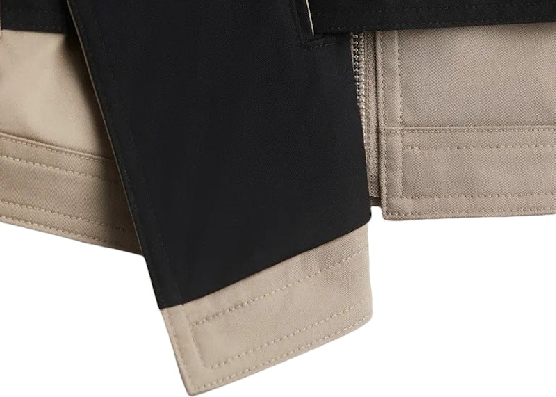 Rokh H&M Cropped Twill Jacket Greige