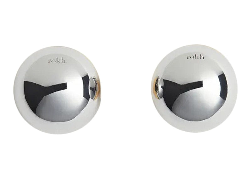 Rokh H&M Spherical Earrings Silver-Coloured/Gold-Coloured
