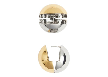 Rokh H&M Spherical Earrings Silver-Coloured/Gold-Coloured