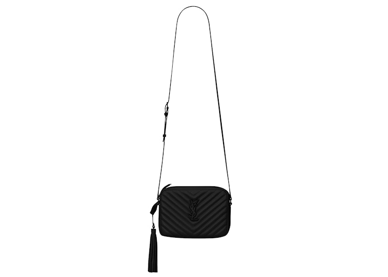 Saint Laurent Lou Camera Bag Quilted Leather Black-tone Black