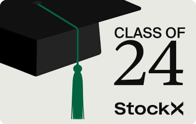 StockX Gift Card - For Grads Buy a gift card, and get up to $50 off. Details below.
