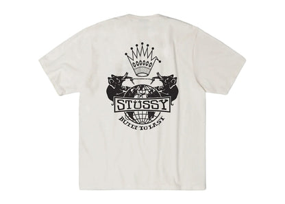 Stussy Built To Last Pigment Dyed Tee Natural