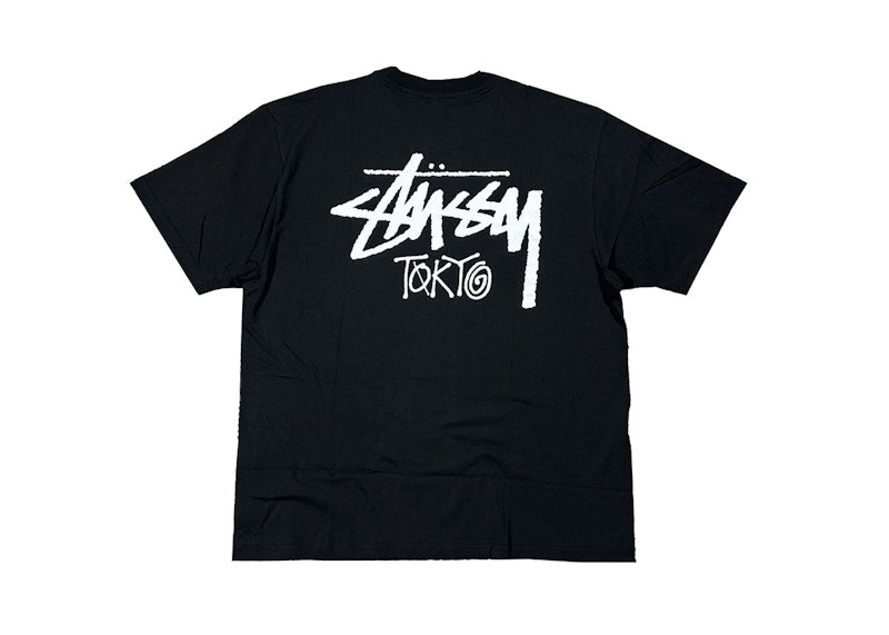 Stussy Stock Tokyo Tee Black