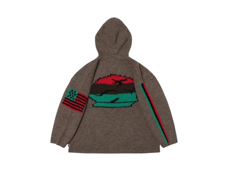 Stussy x Denim Tears Sweater Grey